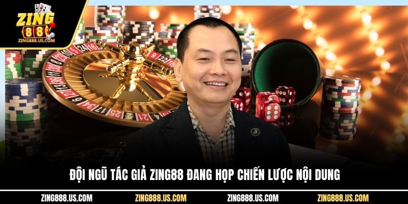 Đội ngũ tác giả Zing88 đang họp chiến lược nội dung